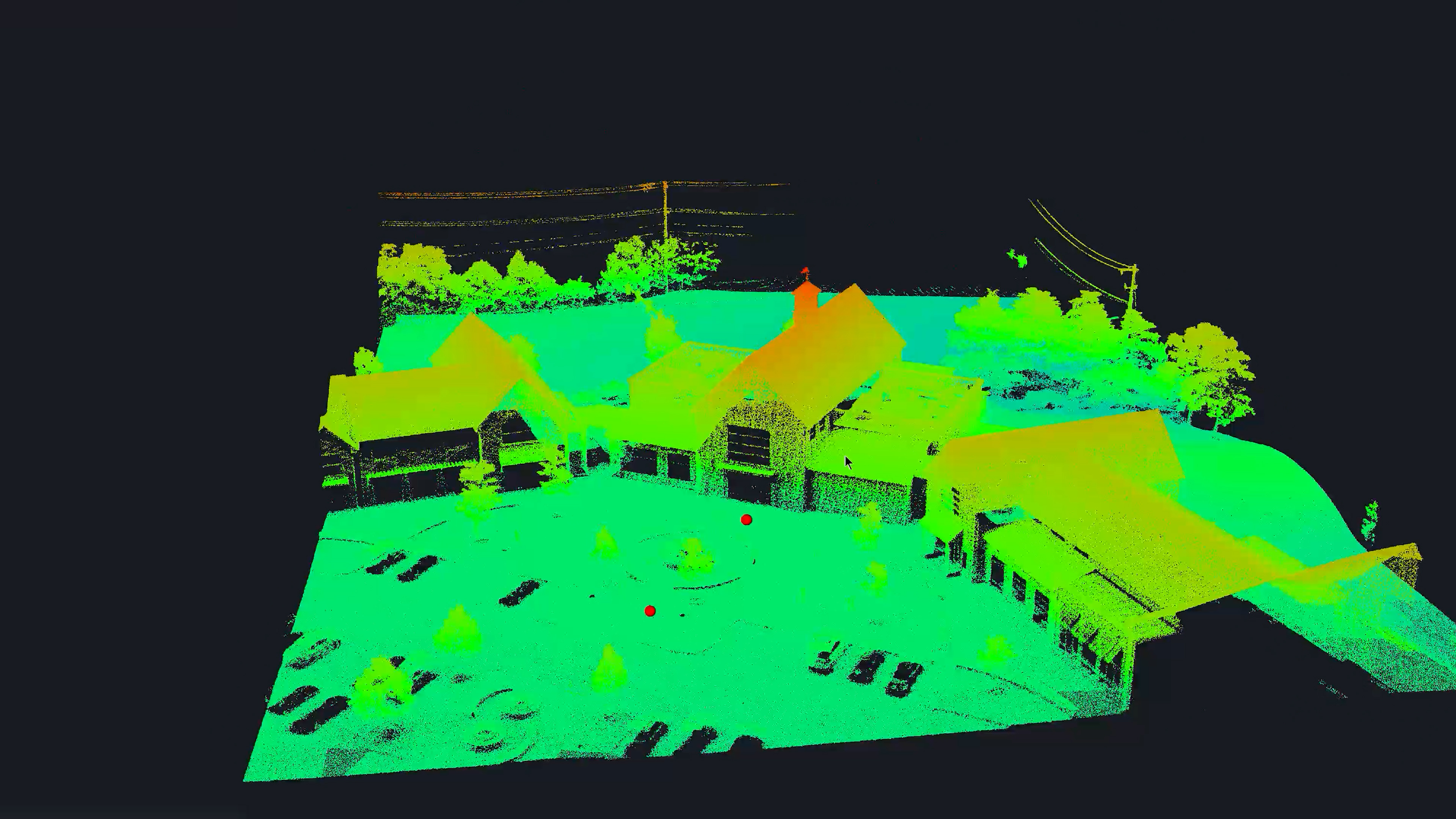 PixElement LiDAR Registration Tab - Elevation View