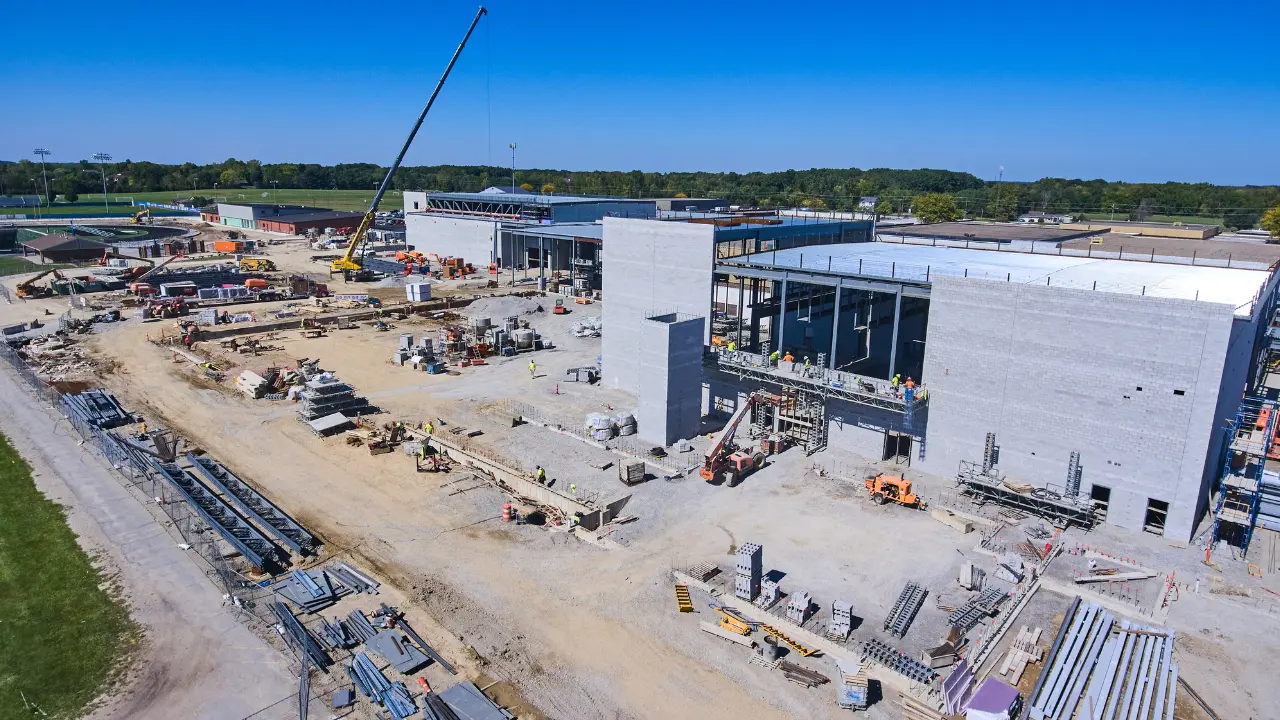 Aerial Image of Construction Site