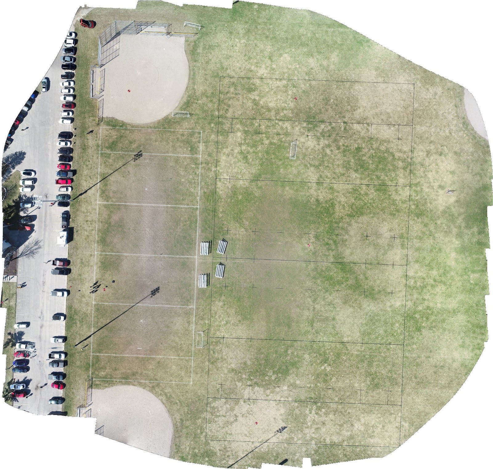 Final orthophoto of SURE 340 class on project site