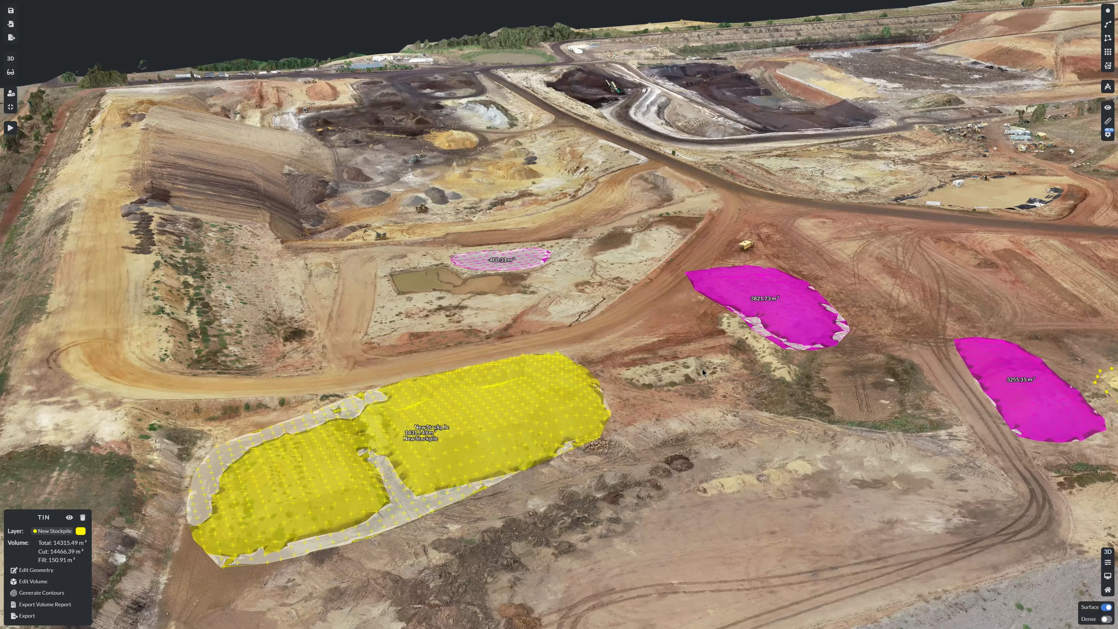 Polyline Submenu View Profile