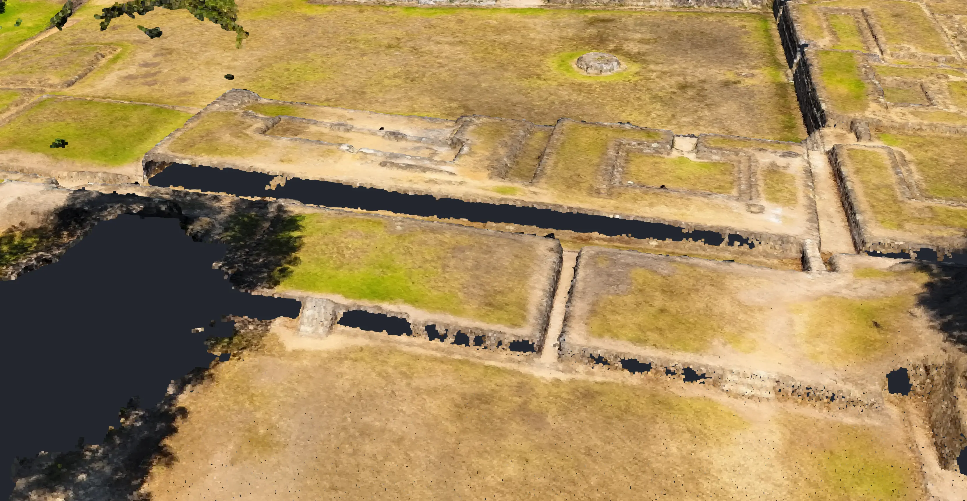 Before Dense Point Cloud Curb