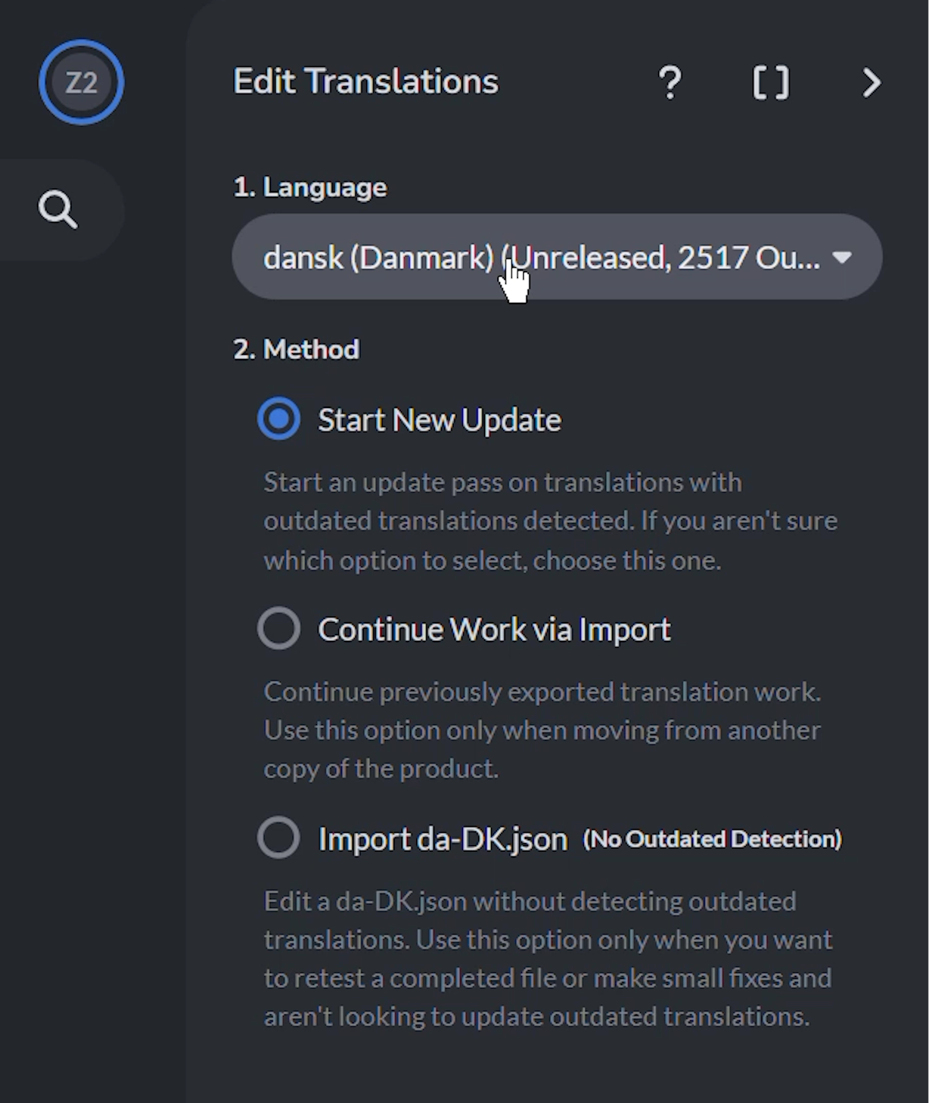 Image Menu Classification
