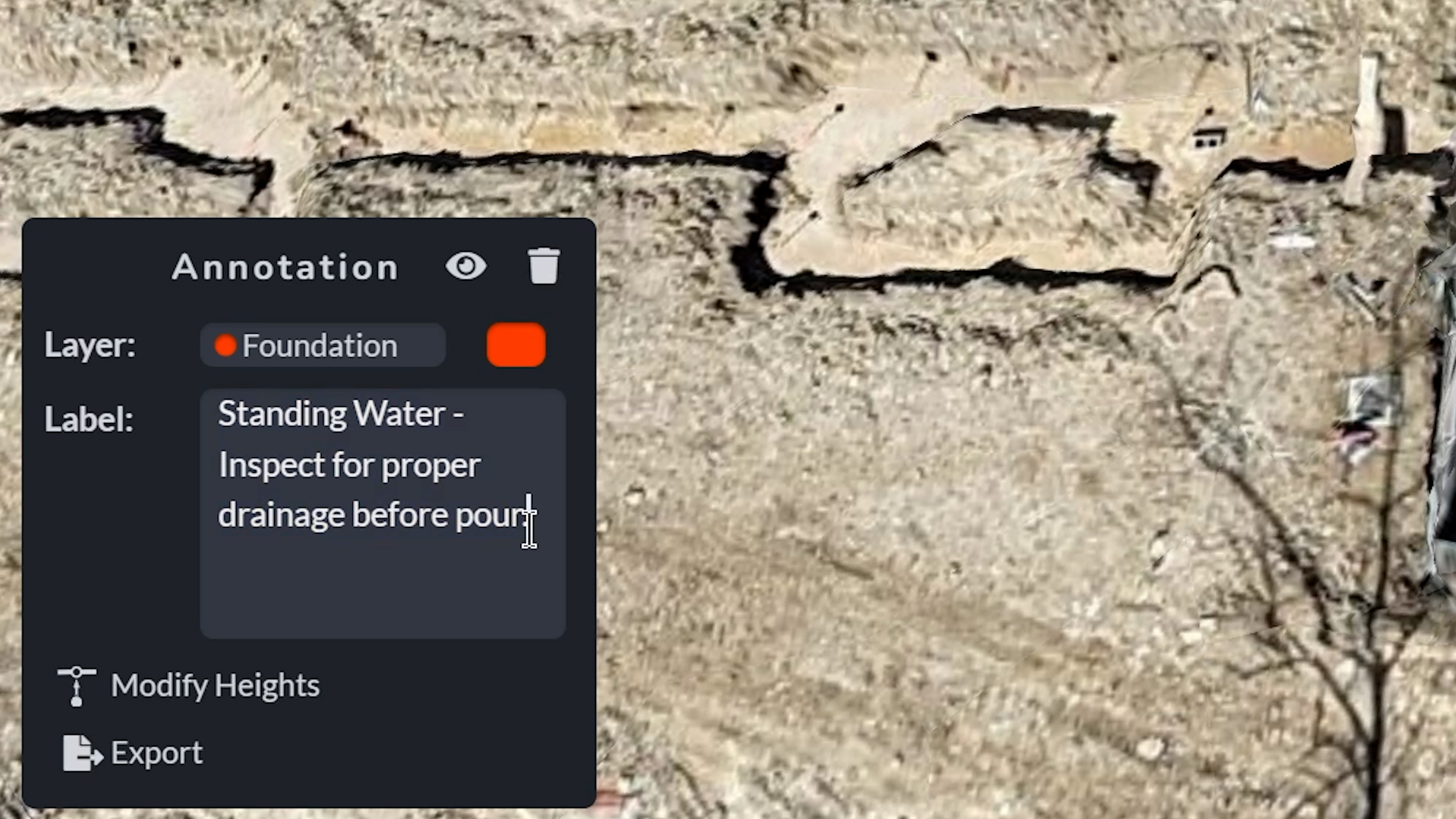 {Add Annotation Tool Menu}