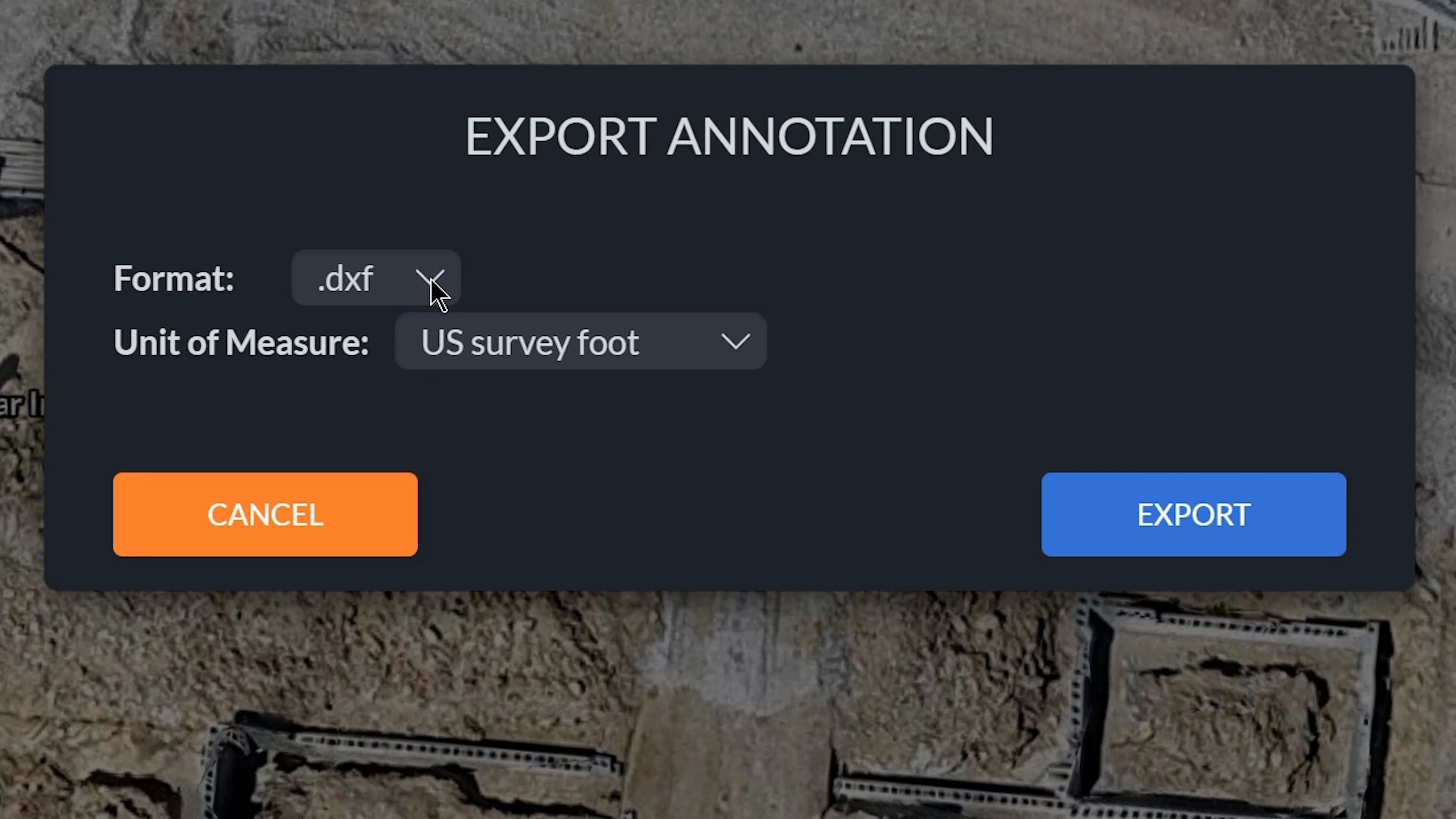 Export Annotation Selections