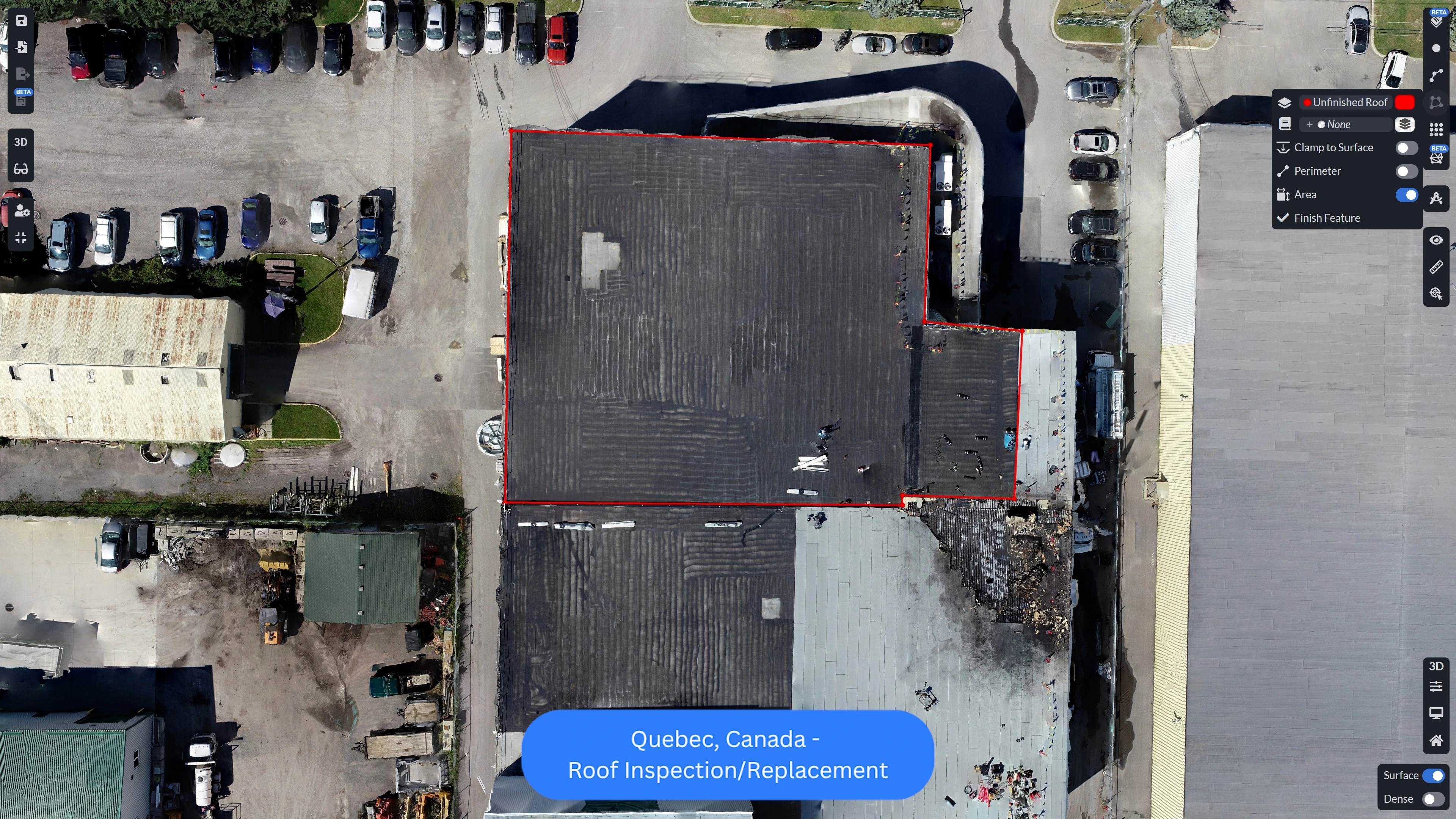 {Roof Inspection Polygons}