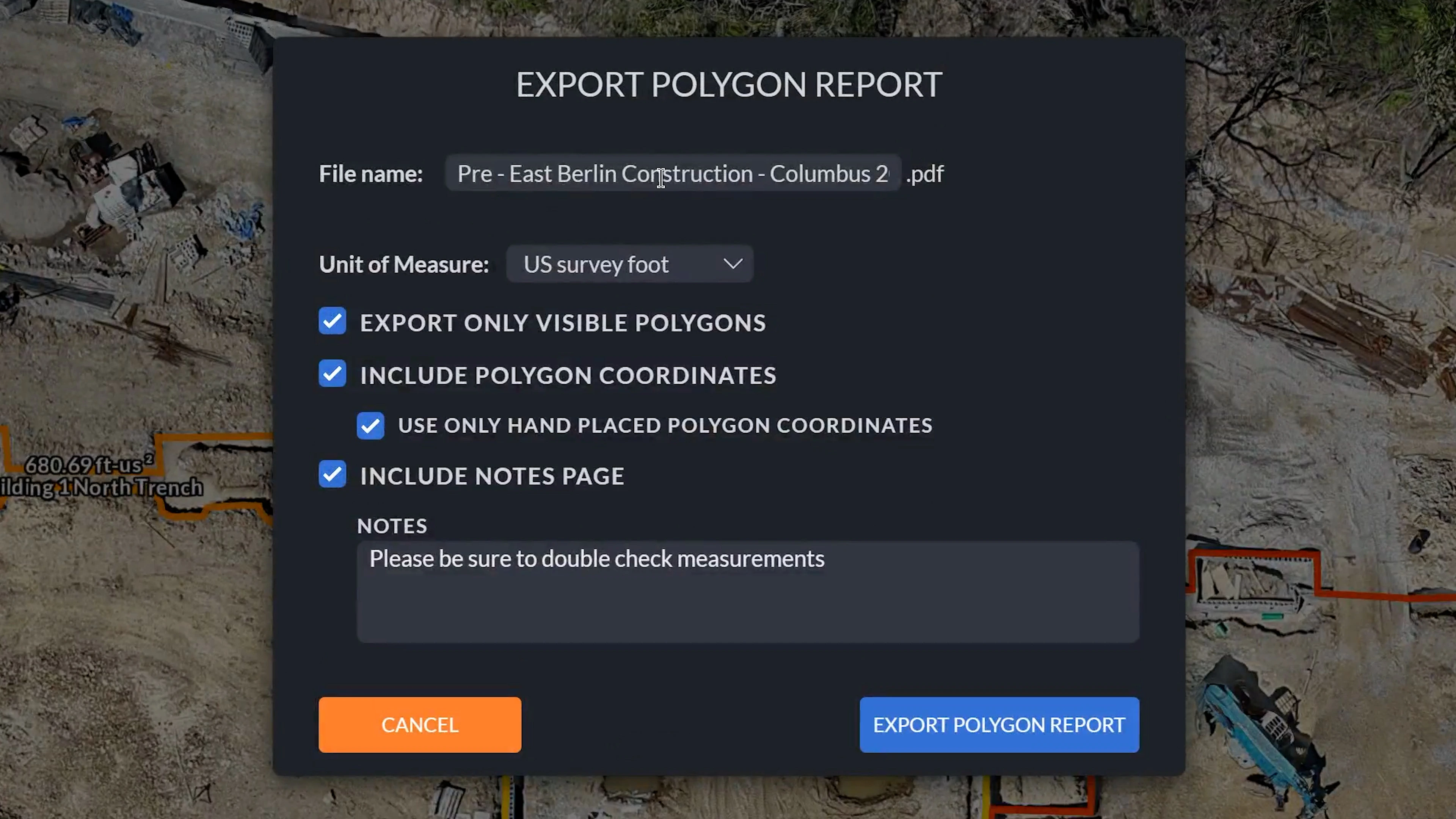 [Generate Report Tab]}