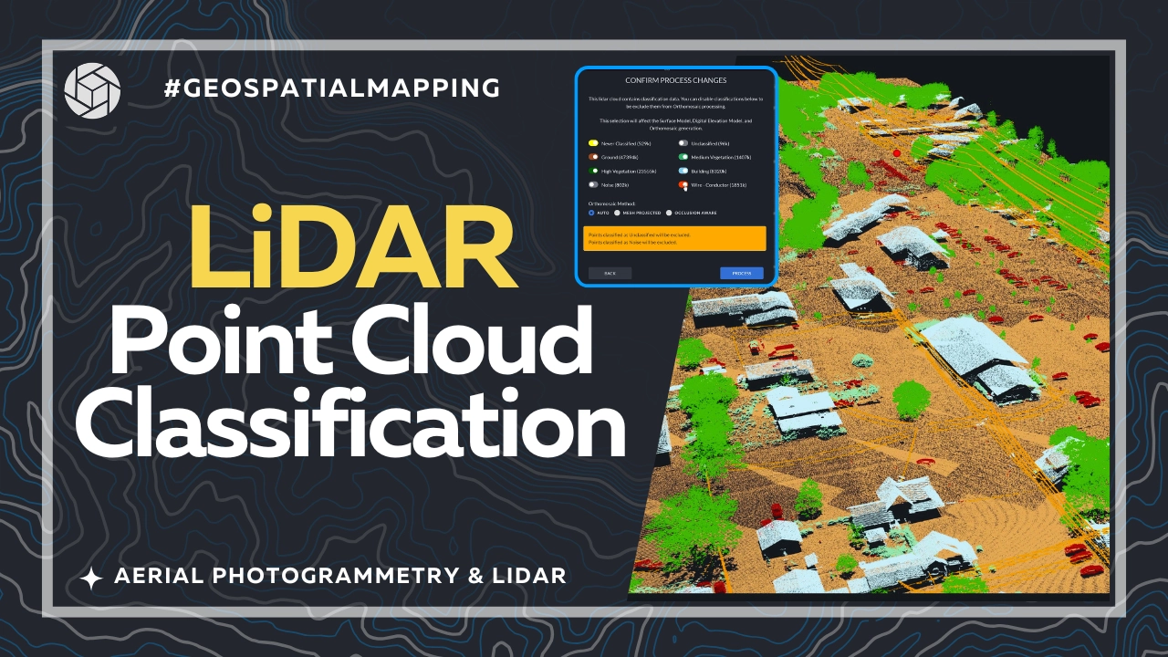 Point Cloud Classification Filtering for Precision Orthomosaic and 3D Mesh Generation