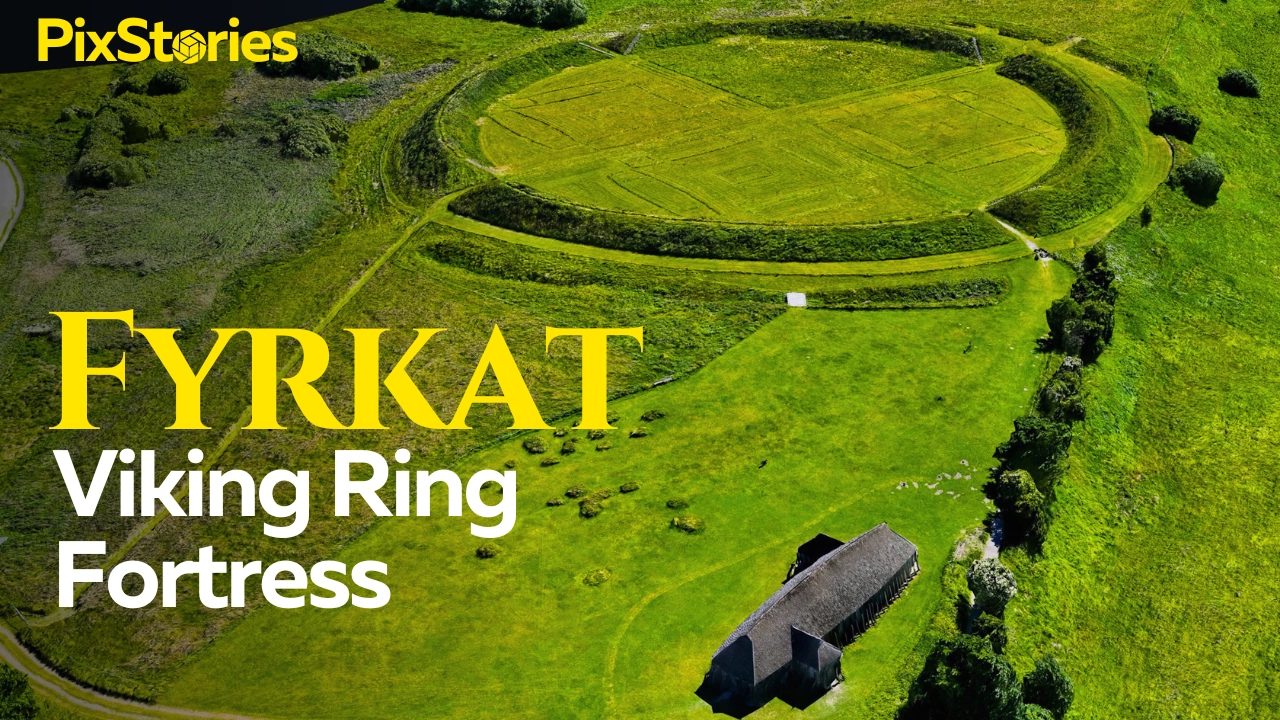 Viking Ring Fortresses: Digital Reconstruction of the Fyrkat Archaeological Site, Denmark