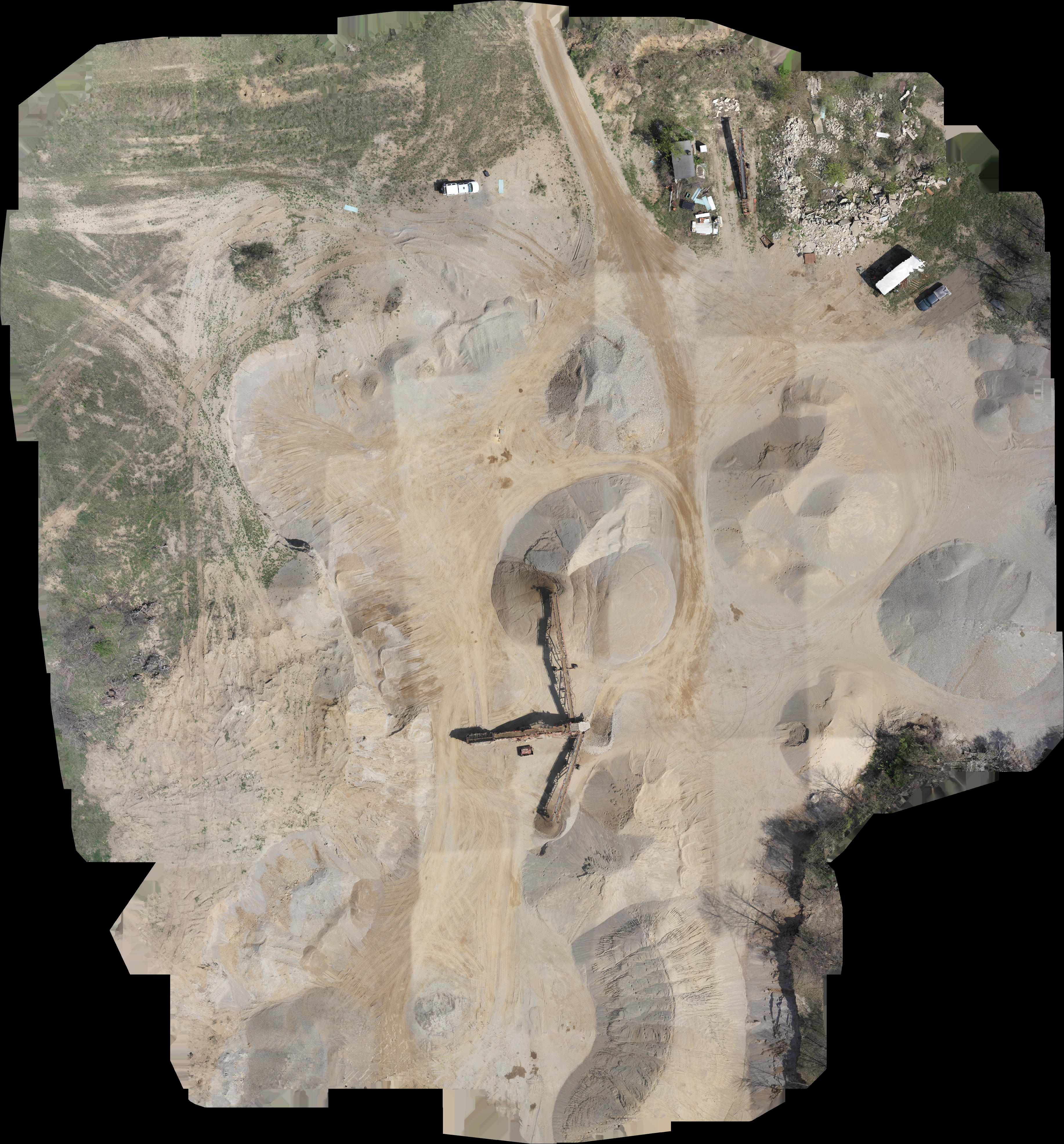 High-Resolution Orthoimage Output